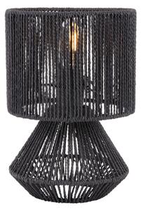 Stolní lampa Luca iron černá Leitmotiv