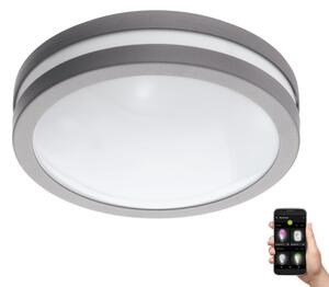Eglo 97299 - LED Stmívatelné koupelnové svítidlo LOCANA-C LED/14W stříbrná IP44