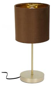 DekorStyle Noční lampa Tolo zlatá/hnědá