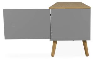 TV stolek todo 192 x 54 cm šedý