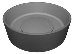 Kuchinox Umyvadlo na desku Perl ø36 cm - VGP1510T, granit, šedé