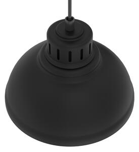 Lustr na lanku SVEN 2xE27/15W/230V černá
