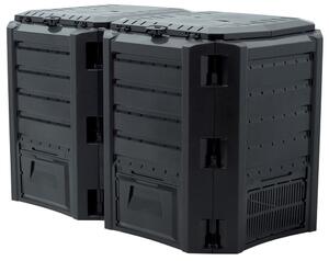 Bestent Kompostér 800L Black MODULE COMPOGREEN