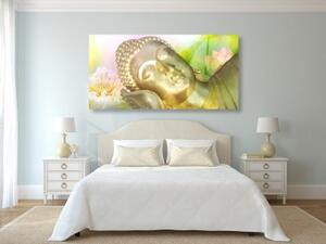 Obraz spící Budha - 100x50 cm