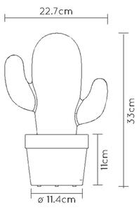 Lucide 13813/02/31 - LED Stmívatelná venkovní stolní lampa CACTUS LED/2W/5V IP44