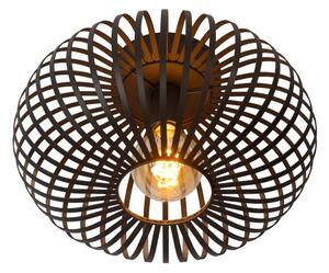 Lucide 78174/40/30 - Stropní svítidlo MANUELA 1xE27/60W/230V pr. 39,5 cm černá