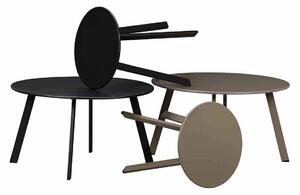 Odkládací stolek Fer hnědá 49 × 40 × 40 cm WOOOD
