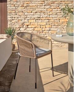 Béžové zahradní židle v sadě 2 ks Yanet – Kave Home