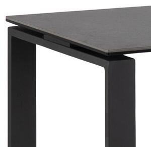 ACTONA Konzolový stolek Katrine − černá 76 × 110 × 40 cm