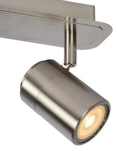 Lucide 26957/15/12 - LED Bodové svítidlo LENNERT 3xGU10/5W/230V matný chrom