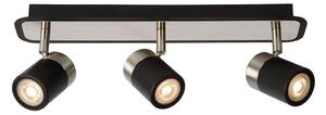 Lucide 26957/15/30 - LED Bodové svítidlo LENNERT 3xGU10/5W/230V černý