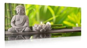 Obraz harmonický Budha - 100x50 cm