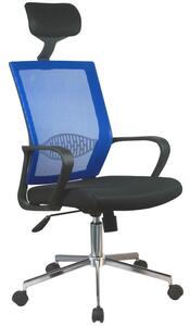 Ak furniture Kancelářská židle OCF-9 modrá