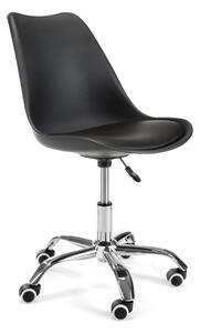 Avord Otočná židle FD005 černá