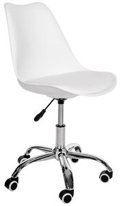 Avord Otočná židle FD005 bílá