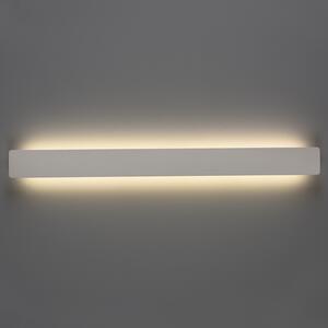 ACB Iluminacion Nástěnné LED svítidlo FOSCA, š. 60 cm, 18W, CRI90, CCT switch 2700-3000K Barva: Černá, Stmívání: ON/OFF