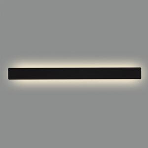 ACB Iluminacion Nástěnné LED svítidlo FOSCA, š. 60 cm, 18W, CRI90, CCT switch 2700-3000K Barva: Černá, Stmívání: ON/OFF