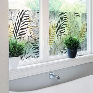 Samolepka na okno 200x40 cm Classy Palm Leaves – Ambiance