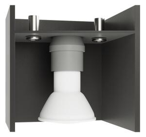 Sollux SL.0022 - Bodové svítidlo QUAD 1 1xGU10/10W/230V černá