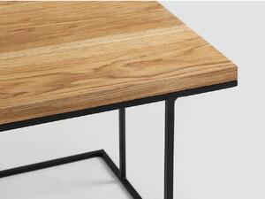 Hnědý Konferenční stolek Walt 100 × 60 × 45 cm CUSTOMFORM