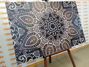 Obraz Mandala s indickým motivem - 60x40 cm