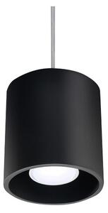 Sollux SL.0051 - Lustr na lanku ORBIS 1 1xGU10/40W/230V černá