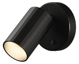ACB Iluminacion Nástěnné LED svítidlo MODRIAN, v. 10 cm, 1xGU10 8W Barva: Černá