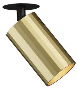 ACB Iluminacion Zapuštěné svítidlo MODRIAN, v. 10 cm, 1xGU10 8W Barva: Zlato-černá