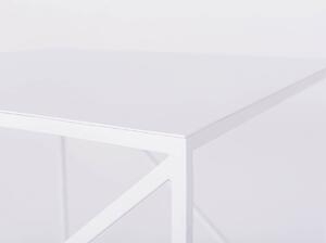 Bílý Konferenční stolek Memo 50 × 50 × 45 cm CUSTOMFORM