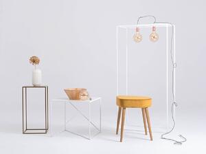 Bílý Konferenční stolek Memo 50 × 50 × 45 cm CUSTOMFORM