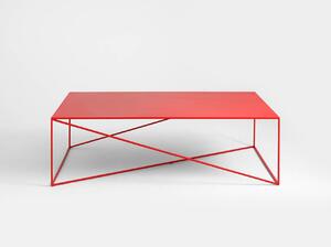 Červený Konferenční stolek Memo 140 × 80 × 45 cm CUSTOMFORM
