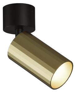 ACB Iluminacion Stropní reflektor MODRIAN, v. 10 cm, 1xGU10 8W Barva: Zlato-černá