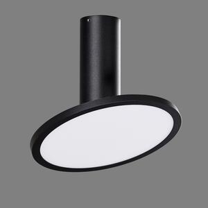 ACB Iluminacion Stropní LED svítidlo MORGAN, ⌀ 19 cm, 18W, CRI90 Barva: Černá