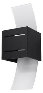 Sollux SL.0201 - Nástěnné svítidlo LORETO 1xG9/40W/230V černá