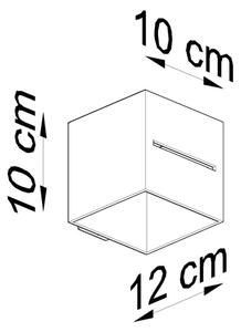 Sollux SL.0206 - Nástěnné svítidlo LOBO 1xG9/40W/230V bílá