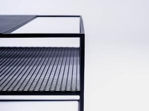 Černý Konferenční stolek Matrix 100 × 60 × 45 cm CUSTOMFORM