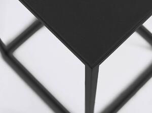 Černý Konferenční stolek Tensio 30 × 30 × 60 cm CUSTOMFORM