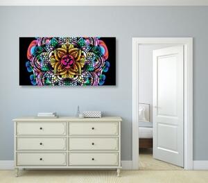 Obraz Mandala zdraví - 100x50 cm
