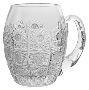Broušená pivní sklenice, Royal Crystal, 300ml