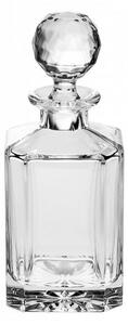 Skleněná láhev na whisky, Crystal Bohemia, BLANC 800ml