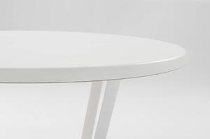 Bílý Konferenční stolek Mapple 80 × 38,5 cm CUSTOMFORM