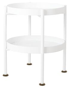 Bílý Konferenční stolek Hanna 45 cm CUSTOMFORM