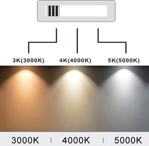Mantra 9022 Turín, stopní svítidlo s neviditelným uchycením LED 50W 3000/4000/5000K, průměr 60cm
