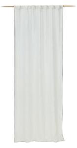 Bílý závěs Kave Home Adra 140 x 270 cm