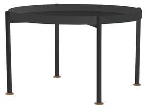 Černý Konferenční stolek Hanna 45 cm CUSTOMFORM