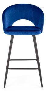 Barový židle H96, modrá
