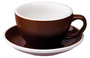 Loveramics Egg - Cafe Latte 300 ml Cup and Saucer - Brown