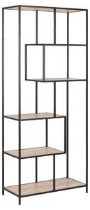 Actona Regál Seaford 77x185 cm dub sonoma