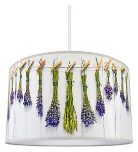 Lustr na lanku FLOWERS 1xE27/60W/230V