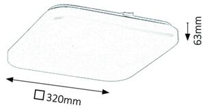 Rabalux 3344 - LED Stropní svítidlo ROB LED/32W/230V